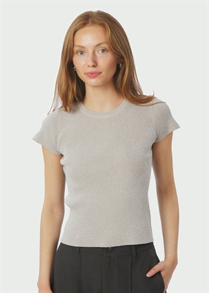 Tirra glitter bluse Sand Neo Noir